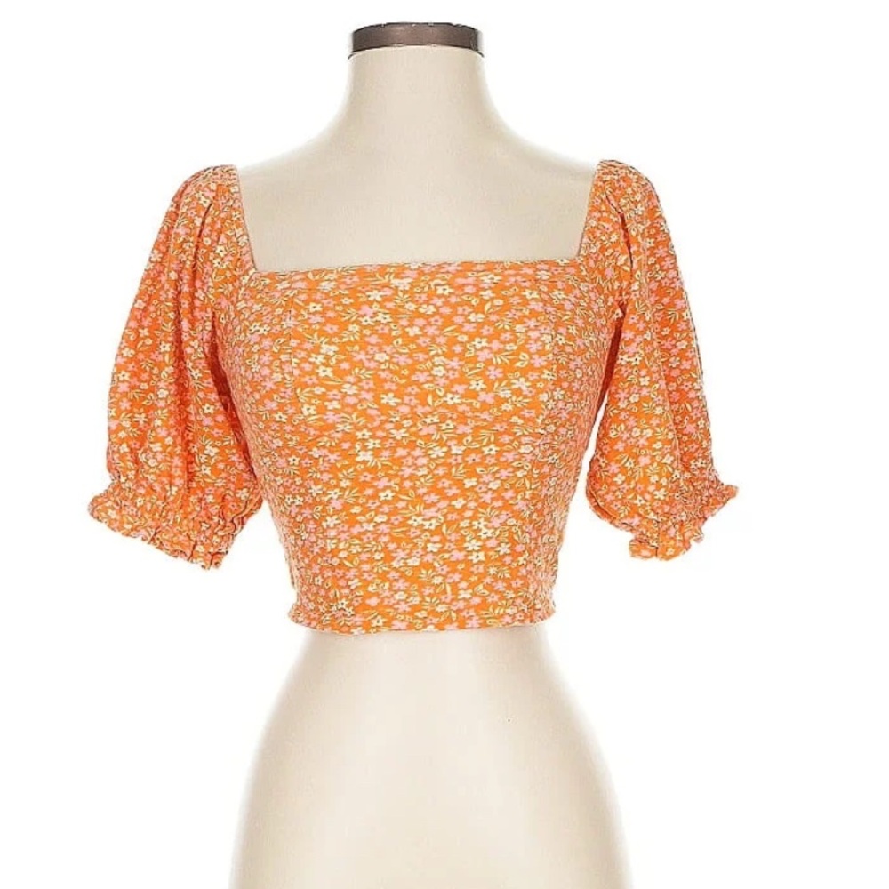 Billabong Orange and Pink Top - Picture 4 of 7